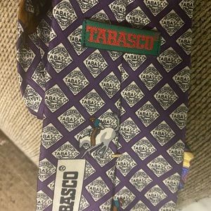 Purple Tabasco Tie